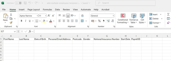 Add multiple employees 2